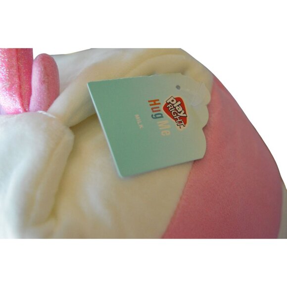 NWT Play Right Hug Me Strawberry Milk 8" Food Plush Gift Toy Valentine's Day - Picture 3 of 4